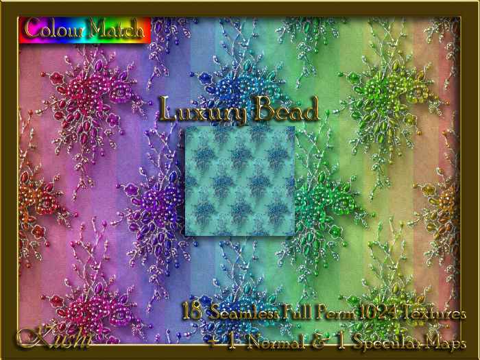 Luxury Bead Seamless Texture Set