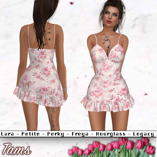 Ruffle Bottom Dress - Bonita