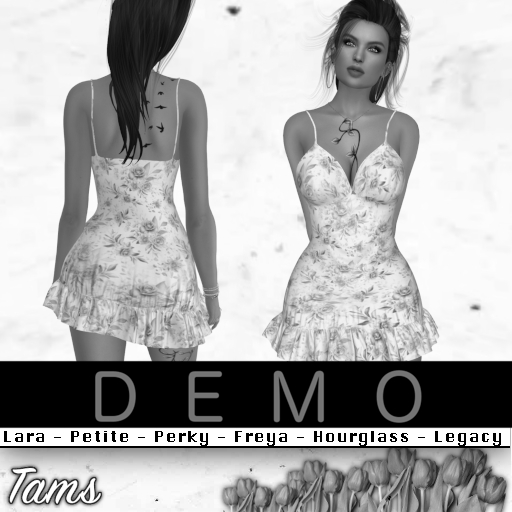 DEMO - Ruffle Bottom Dress - Bonita