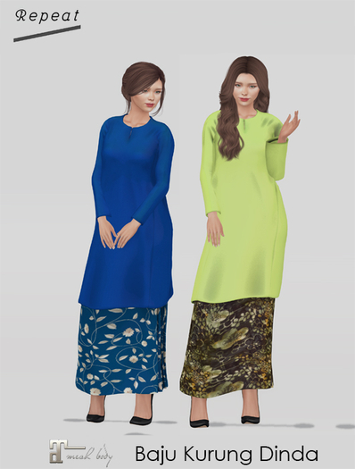 REPEAT : BAJU KURUNG DINDA 2