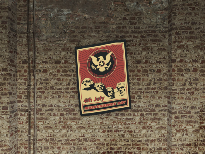 [BOY] TAPED POSTER - 4TH JULY