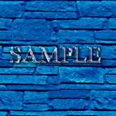 Zoy Texture [ Ashlar 02 ] Seamless - Blue