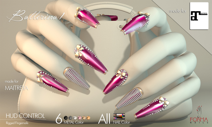 [FORMANAILS] NAILS FOR MAITREYA -BENTO - BALLERINA 1