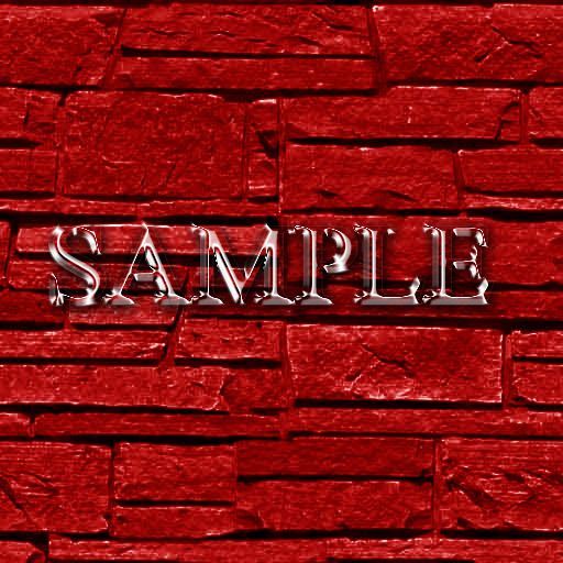 Zoy Texture [ Ashlar 02 ] Seamless - Red