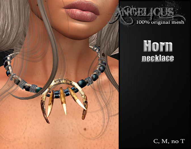 ::ANGELICUS:: Horn necklace