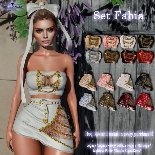 BRILLANCIA - TOP Fabia WHITE