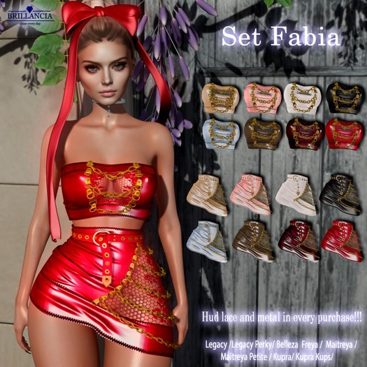 BRILLANCIA - TOP Fabia  RED