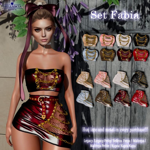 BRILLANCIA - TOP Fabia MAROON