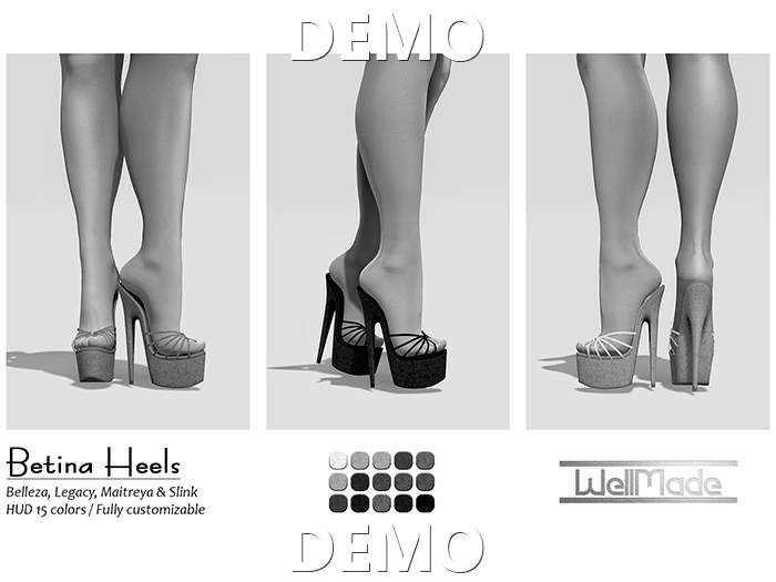 [WellMade] Betina Heels DEMO