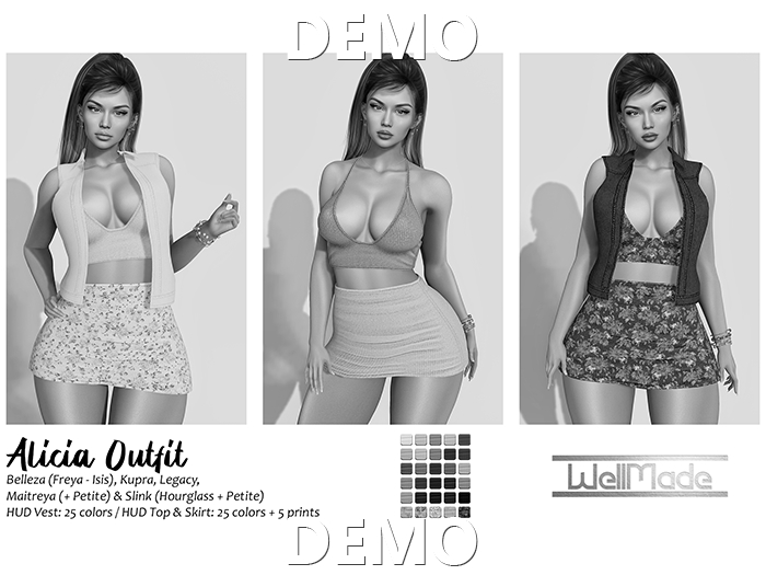 [WellMade] Alicia Outfit DEMO