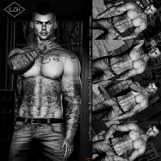 Lush Poses - Sombra - Men Pose Pack