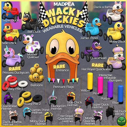 MadPea Wacky Duckies - Moby Duck
