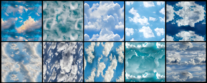 Daves Seamless HD cloud Textures 5