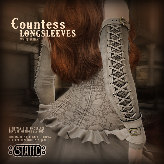 ::Static:: Countess Longsleeves {White}