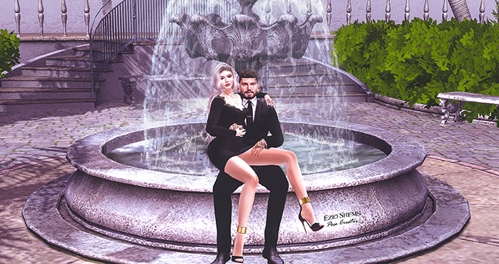 Foutain Love Couple [Unpack Add]