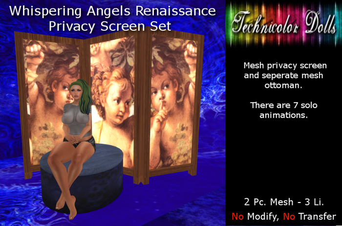 TDolls- Whispering Angels Renaissance Priv Screen Set(Cmtbox)