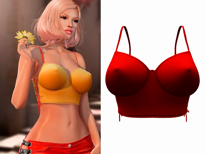 -[ vagrant ]- Addison Top - Red