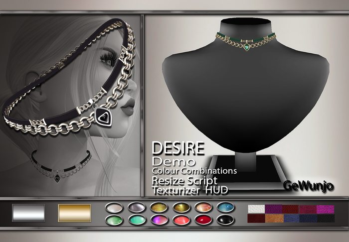 GeWunjo : DESIRE necklace DEMO