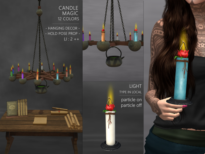 - Auralia - Candles Magic Set - 12 Colors