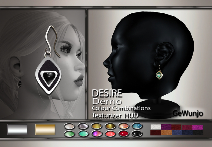 GeWunjo : DESIRE earrings DEMO