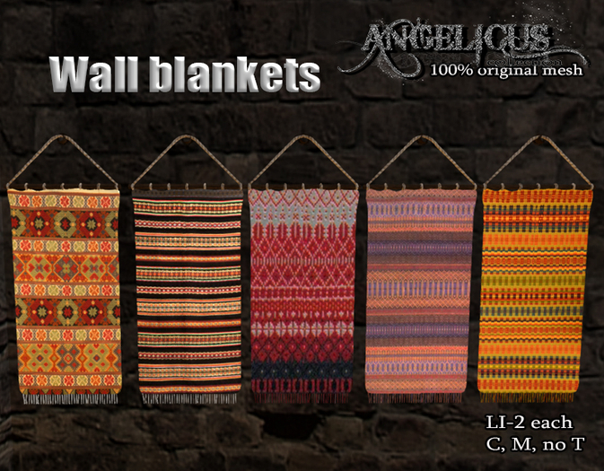 ::ANGELICUS:: Wall blankets