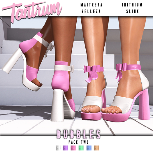 Tantrum - Bubbles Heels - Pack Two 