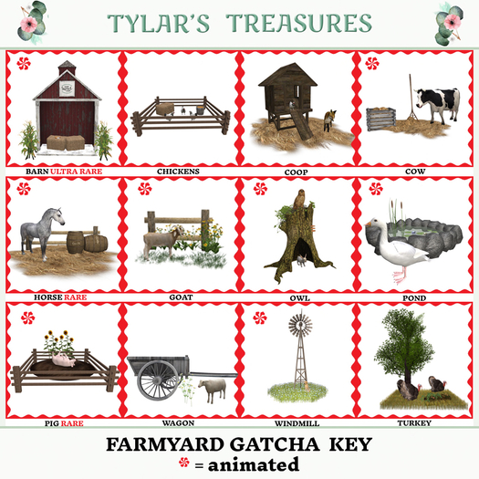 .:TT:.  FARMYARD GATCHA HORSE RARE