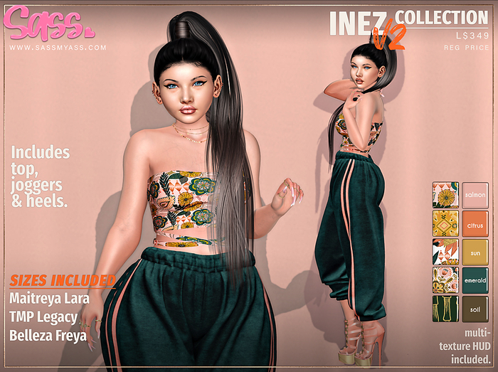 SASS [INEZ COLLECTION] V2 ❤ LEGACY ❤ MAITREYA ❤ FREYA