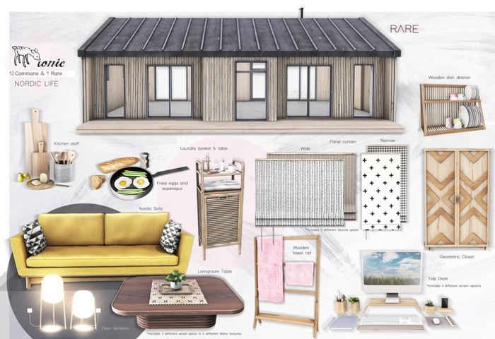 ionic : Nordic Life FULL SET with RARE