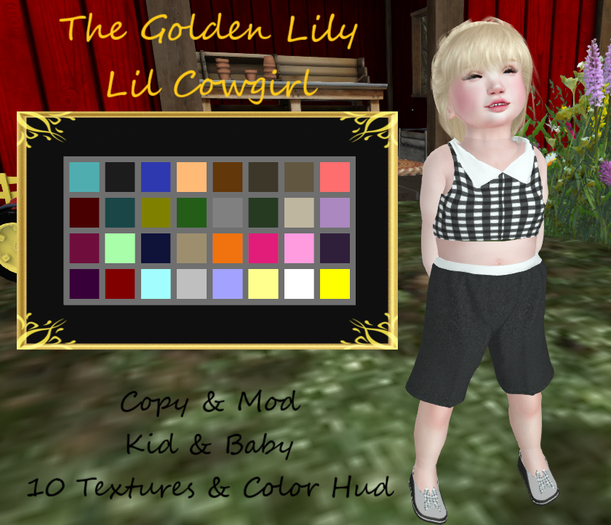 *TGL* Lil Cowgirl ~ Color Pack