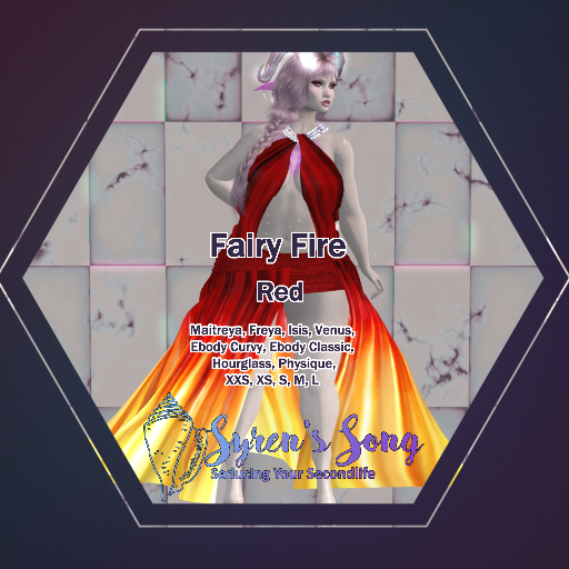 Syren's Song (Add Me!)-Fairy Fire Red