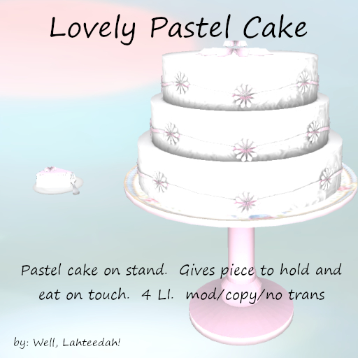 WL! Lovely Pastel Cake