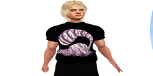 Cheshire Cat-Mesh Mens Shirt