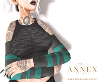 The Annex - Armwarmers - Striped FATPACK