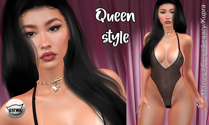 [Queen Style]  Kaka Bento Shape  ( CATWA HD QUEEN )