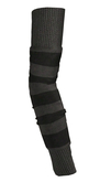 The Annex - Armwarmers - Striped - Black