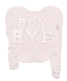 The Annex - Boy Bye Top - White