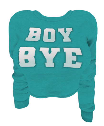 The Annex - Boy Bye Top - Teal