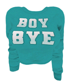 The Annex - Boy Bye Top - Teal
