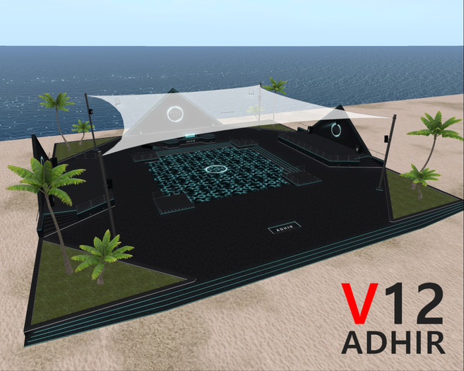V12 - [Blue Aqua] - Disco Club & Dance Club - [ADHIR] - BOX