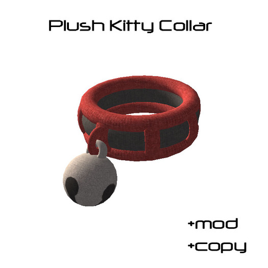 ::D.A.:: Plush Kitty Collar <red>
