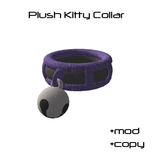 ::D.A.:: Plush Kitty Collar <violet>