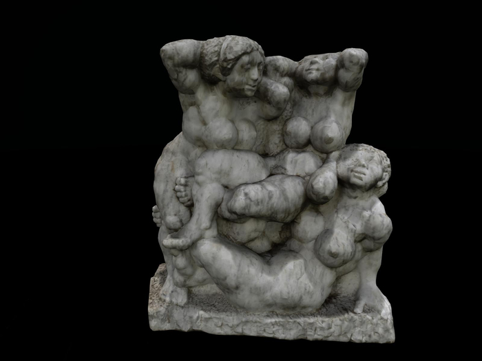 Full Perm CCO Scanned Statue "Quellnymphen"