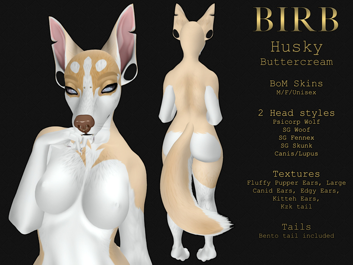 [B] Husky - Buttercream