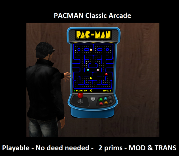 Pacman classic arcade
