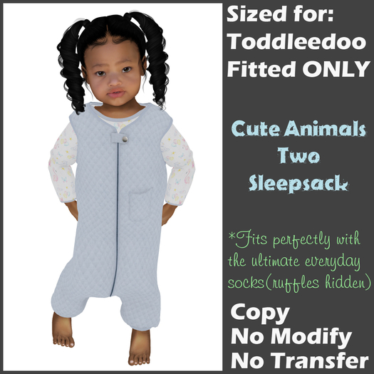 [Back to Basics] Cute animals 2 sleepsack 