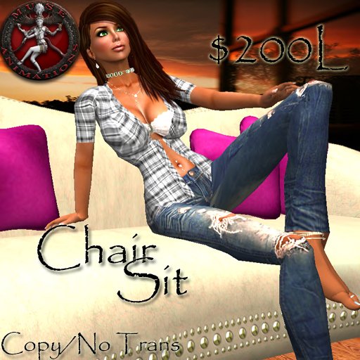 MUSE Animations Store- Chair Sit Boxed