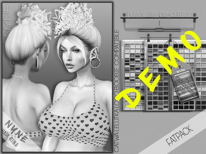 [NYNE] 'Rina' Hair  - DEMO