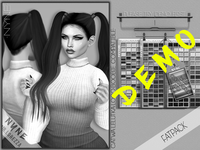 [NYNE] 'Lorezza' Hair  - DEMO