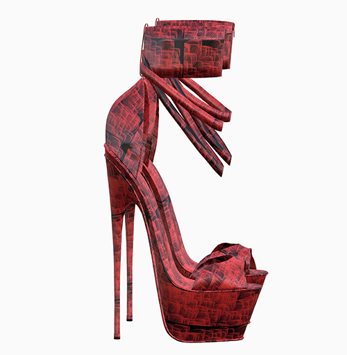 AXE-SHOES KUPRA RED FANTASY